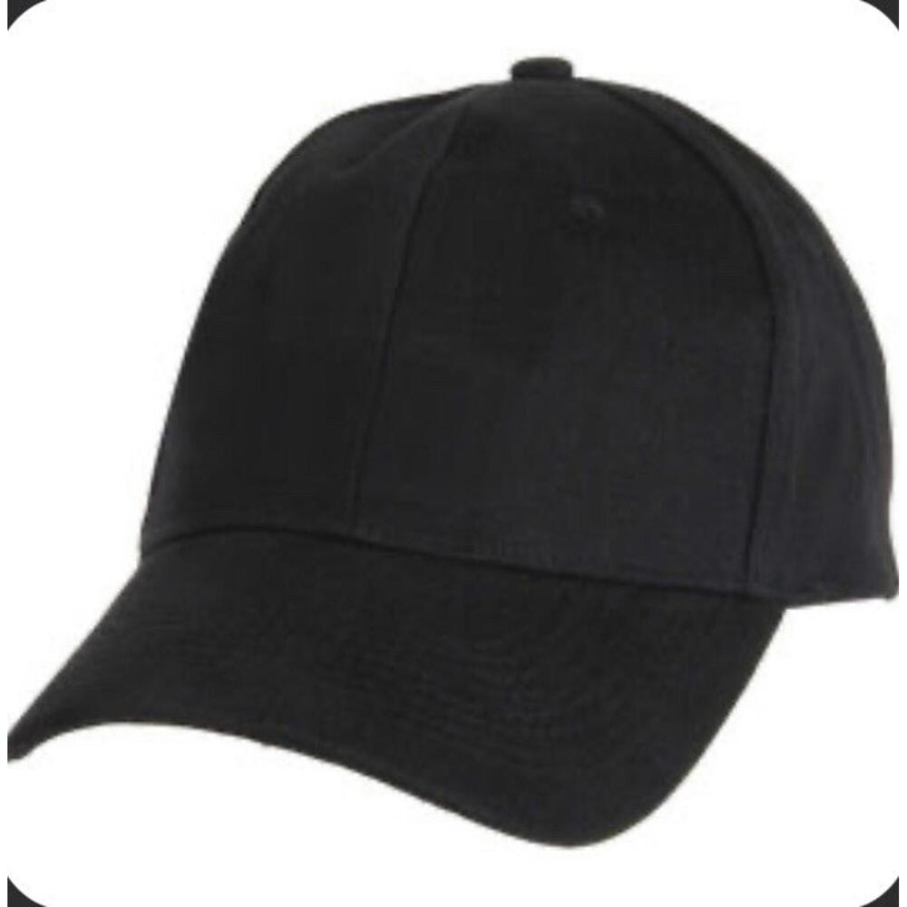 Chef Works - BCSO-BLK - Black Baseball Cap M87
